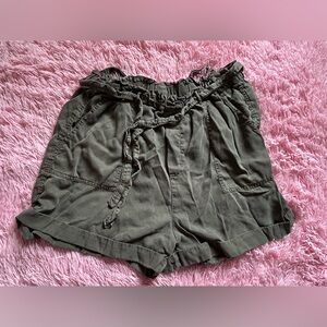 Lucky Brand Women's Dark Olive Shorts